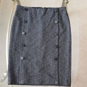 Ann Taylor Tweed Pencil Skirt